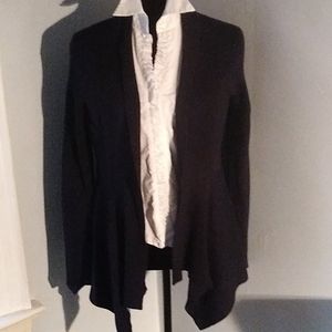 Open front high low cardigan M